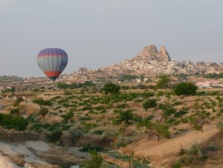 La Cappadocia dalla Mongolfiera